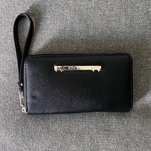 Betsey Johnson’s Wristlet Clutch Wallet